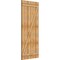 Ekena Millwork Joined Board-n-Batten Shutters w/Z-Bar, Rough Sawn Western Red Cedar, 32 1/4W x 75H, PR RBJ06Z32X075RWR - alternate 4
